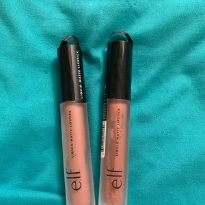 2 for 1 New Elf liquid lipsticks bundle